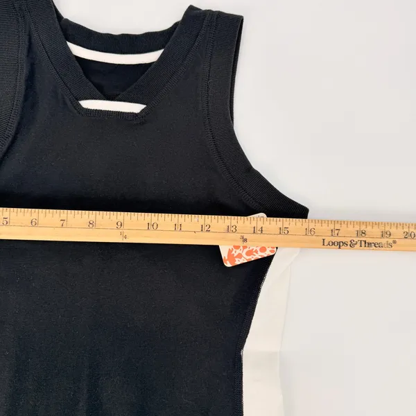 FP Movement Free People Colorblock Active Tank Top Black White Size Small NWT - Image 8