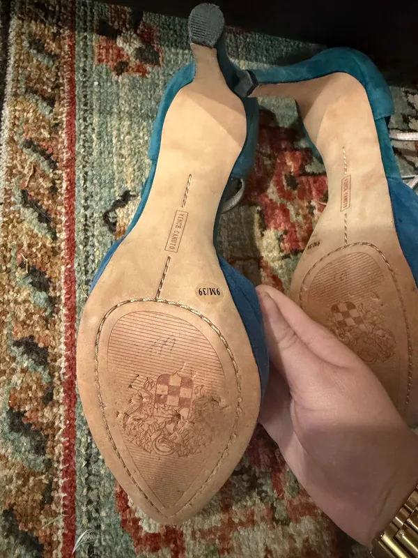 Vince Camuto Suede Heels - Image 7