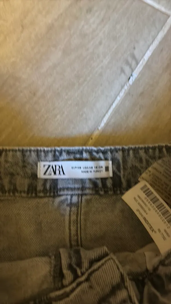 Zara Jean skirt embroidered silver pearls XS - Image 2