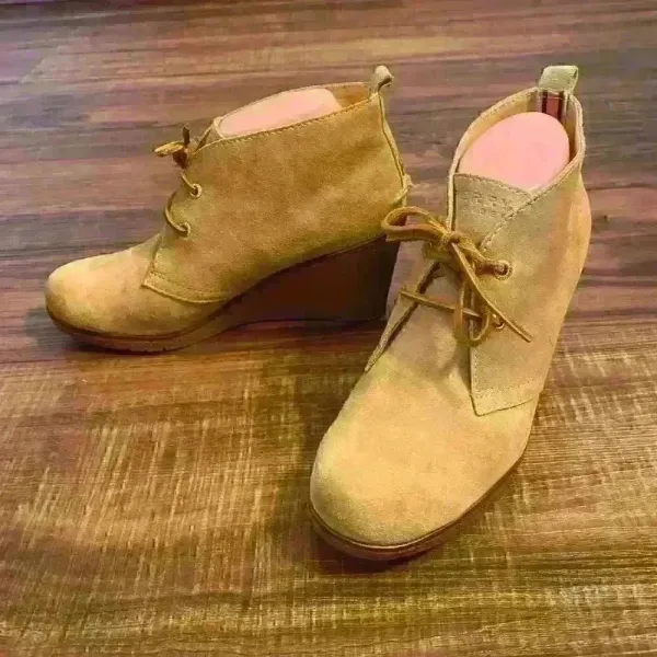 Sperry Harlow Wedge Chukka Bootie Tan Sz 8.5‎ - Image 11