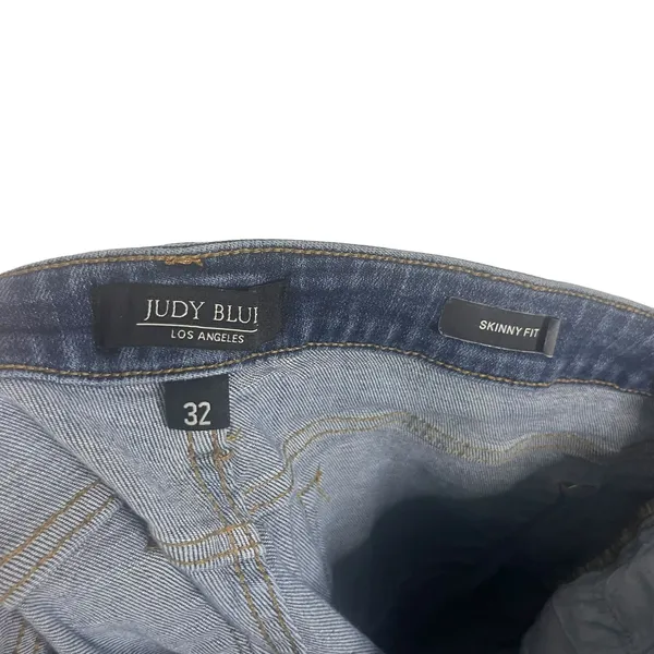 Judy Blue Women's Size 32 Medium Wash‎ Skinny Fit Jeans - Image 7