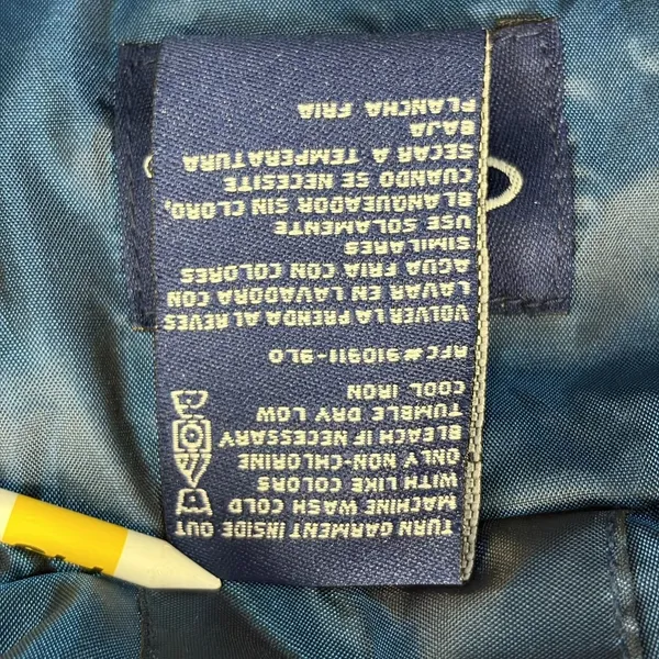 Vintage Y2K Catalina Womens S Windbreaker Jacket Blue Hooded Lightweight Velvet - Image 11