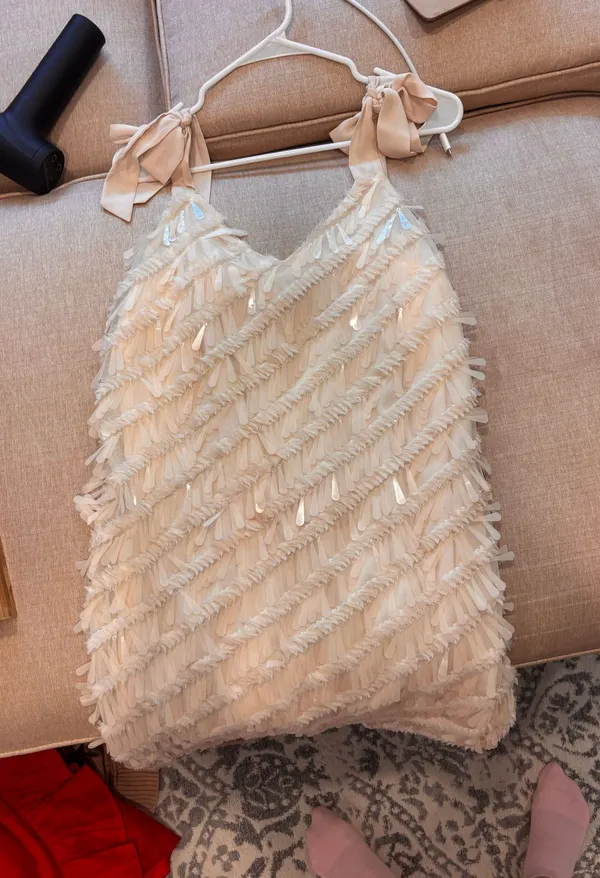 G.P.D. Dress White Size L - Image 2