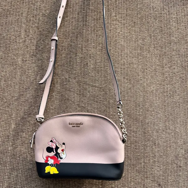 Kate Spade Minnie Mouse Mini Dome Pink Crossbody - Image 2