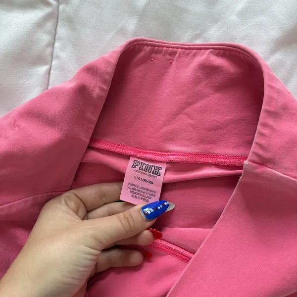 PINK Victorias Secret Crossover Skort Skirt‎ Womens Large Cotton Feminine Dainty - Image 4