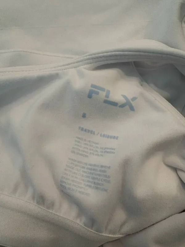FLX Tank Top White - Image 3