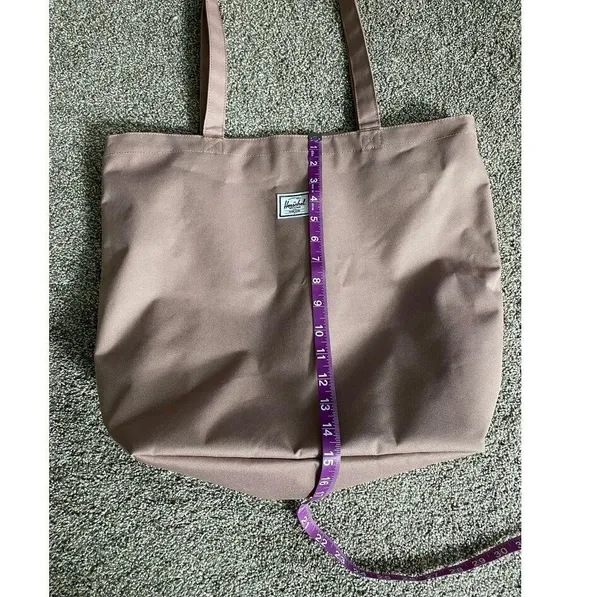 Herschel Supply Co. Rose Mauve Zip Top Tote Bag - Image 4