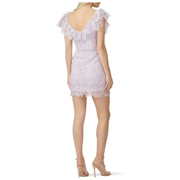 Saylor Dress Women Lilac Purple Adwoa MSRP:$288 Preppy Summer Cocktail Sz Small - Image 15