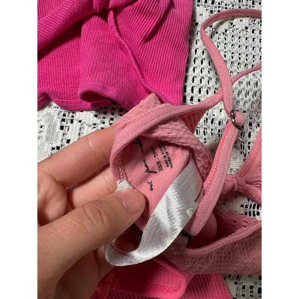 Urban Outfitters Pink 3 Top Set - Image 7