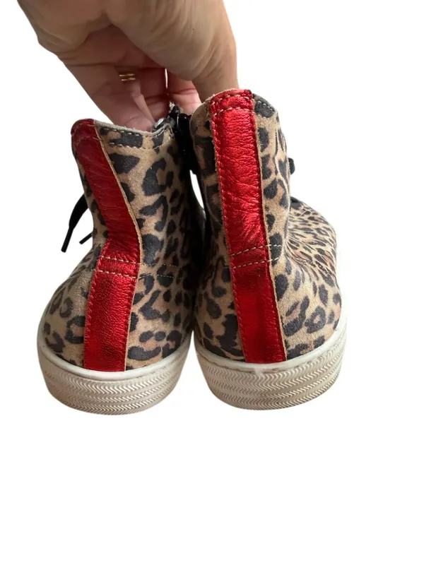 DOF STUDIOS Animal Print Hi Top Sneakers Size 39 / US 9 - Image 4
