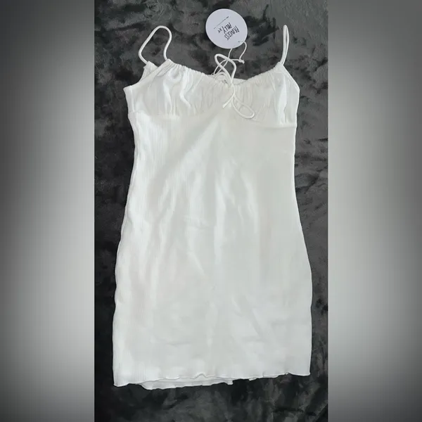 Princess Polly Slow Dancing Mini Dress in White Size 6 New with tag - Image 15