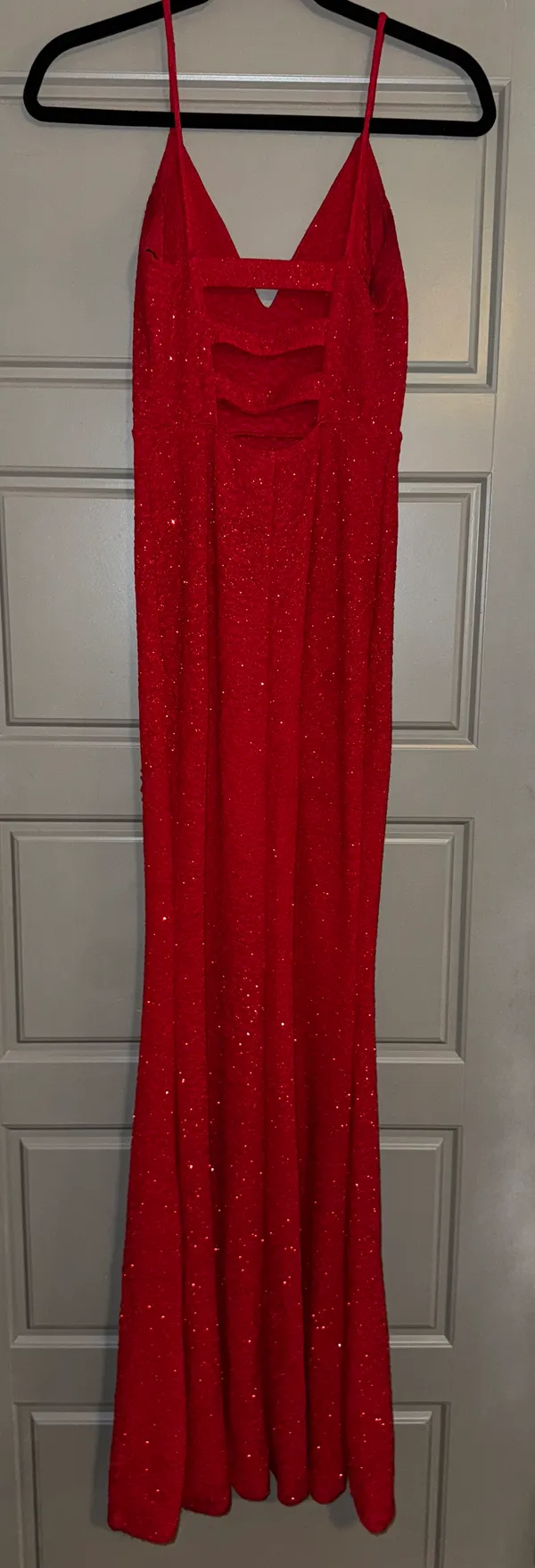 Red Sparkly Formal Dress - Image 3