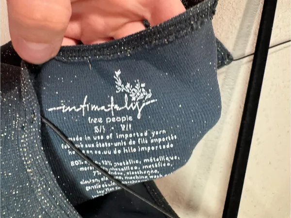 Free People Intimately Free People Glitter Top - Image 6