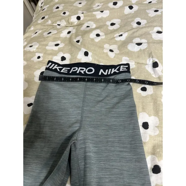 Nike pro grey biker shorts - Image 3