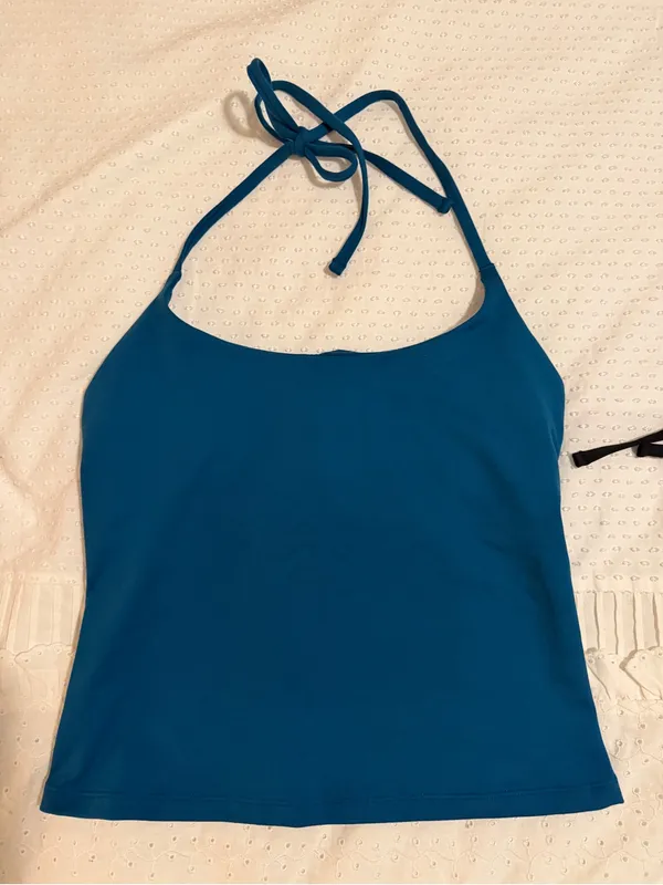Aerie The Hugger Halter Top | Twilight Blue - Image 2
