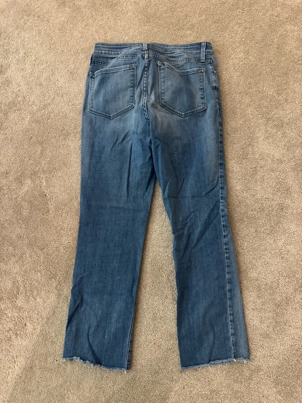 NYDJ Mid Wash Straight Leg Jeans - Image 7