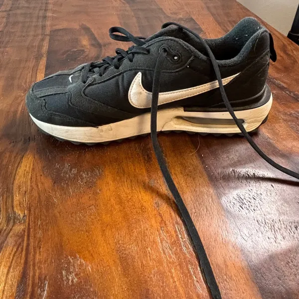 Nike Air Max Dawn Black White Low Top Running Shoes DC4068-001 Womens 8 - Image 13