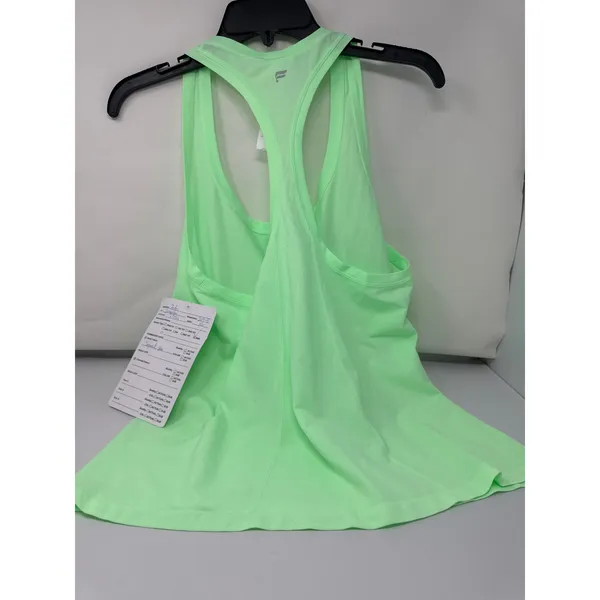 Brand New Fabletics Women's Size XL Sugared Lime Green Racerback Sleeveless Top - Image 3