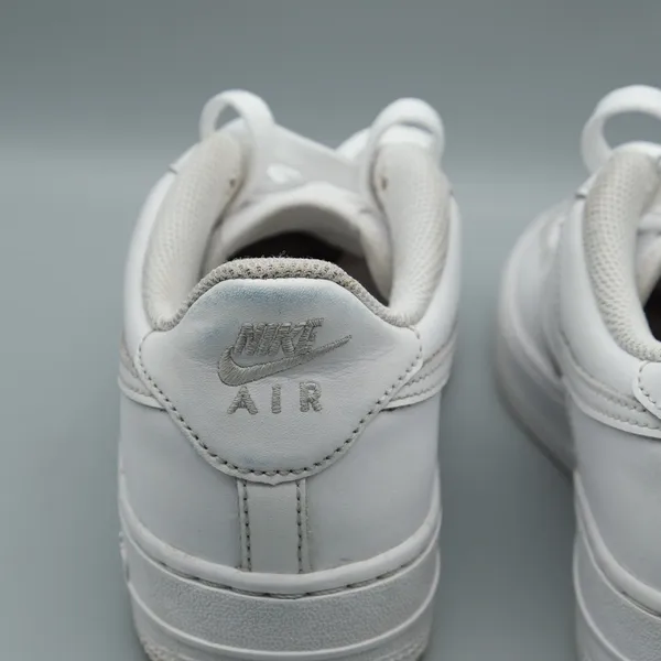 Nike Air Force 1 Low White Sneaker Streetwear 5Y Women 6.5 FV5951-111 - Image 9