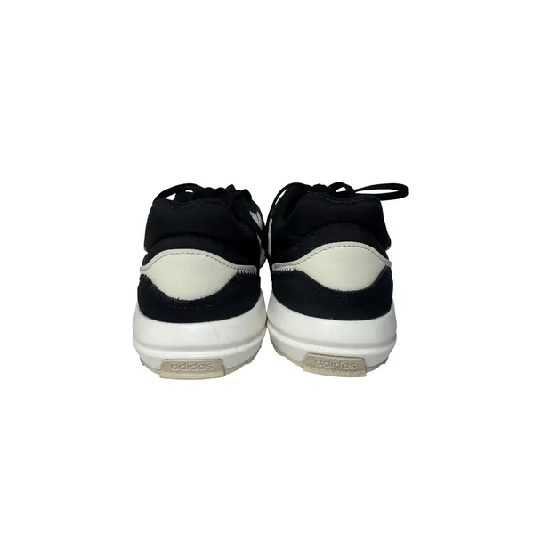 Adidas Retrorun Black White Women Sneakers Low Top Trainers EH1859 Size‎ 9 - Image 4