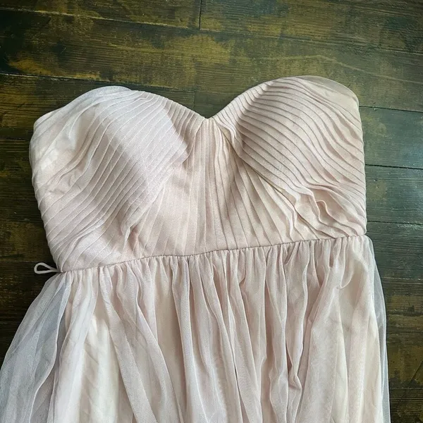 Birdy Grey semi formal blush pink convertible evening maxi dress - Image 3