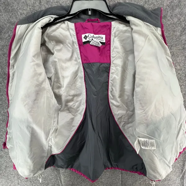 Columbia Vertex Core Interchange Jacket Womens L Pink Quilted Full Zip‎ Outdoors - Image 3