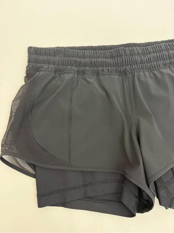 Lululemon Hotty Hot Squat Strong Shorts Lined Bike Biker Black - Image 5