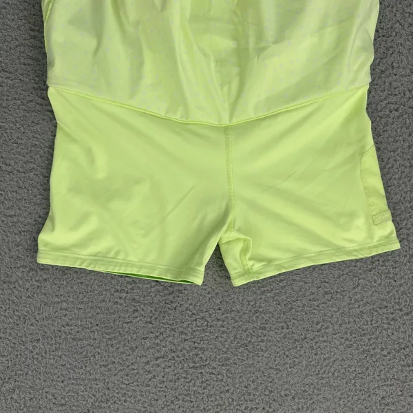 Lululemon Run Pace Setter Skirt Skort Green Polka Dot Athletic Tennis Women's 4 - Image 4