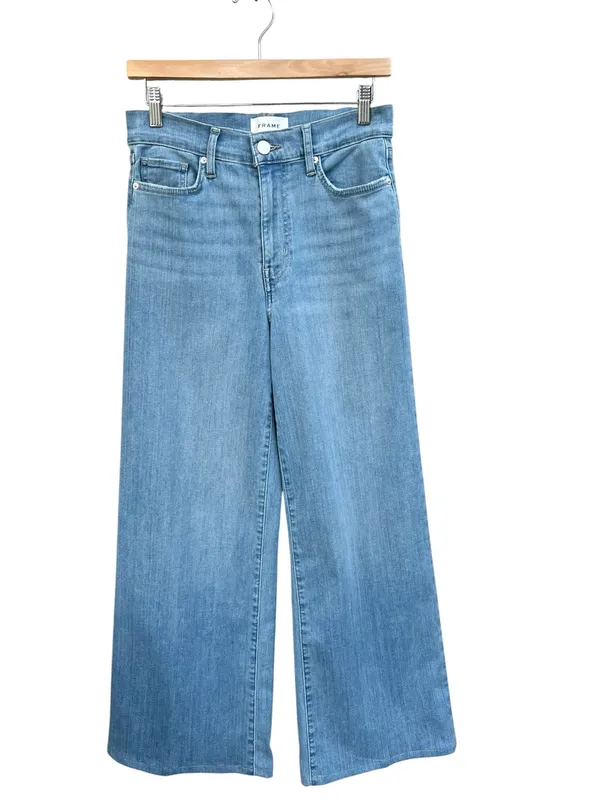 Frame Denim High Rise Palazzo Stretch Jeans Women’s Size 27 - Image 3