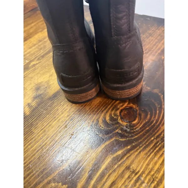 Sorel Black Lace Up Boots Size 6.5‎ - Image 7