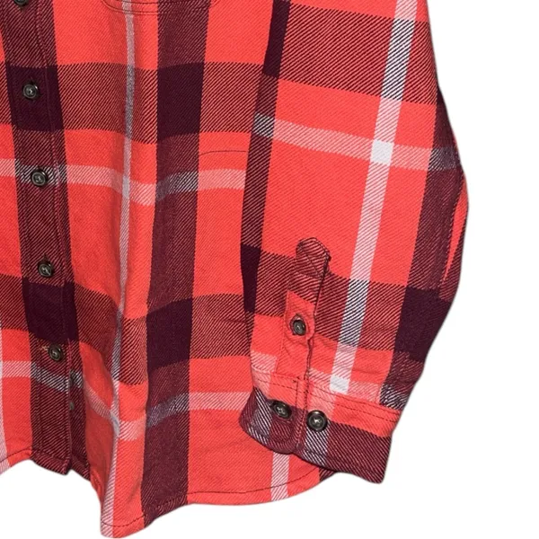 Carhartt 105036 Heavyweight Loose Fit Plaid Shirt - Image 4
