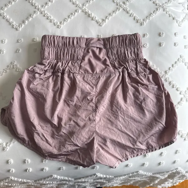 Free People blush, pink athletic shorts - Image 4