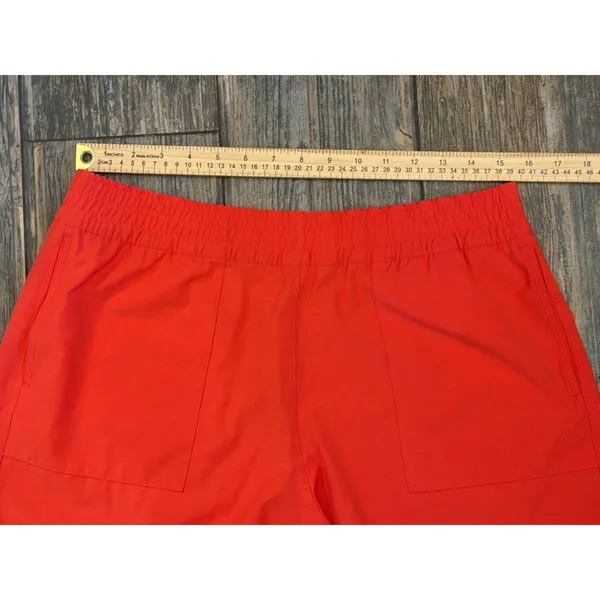 Faherty Shorts Red Orange Athletic‎ Running Training Pockets Comfy 3" Size Large - Image 6