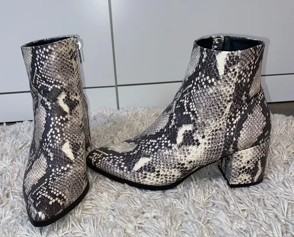 Madden Girl Snake Skin Booties - Image 3