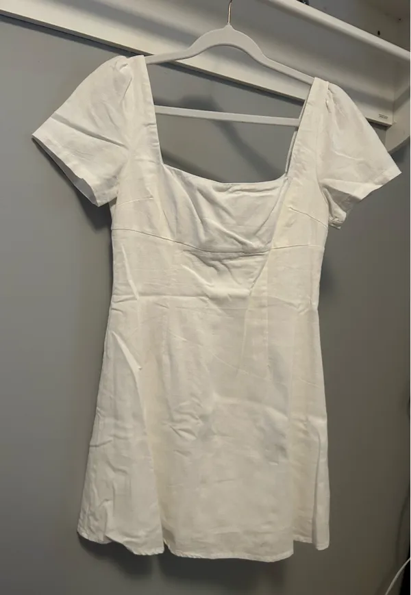 Princess Polly White Summer/Spring Dress  - Image 8