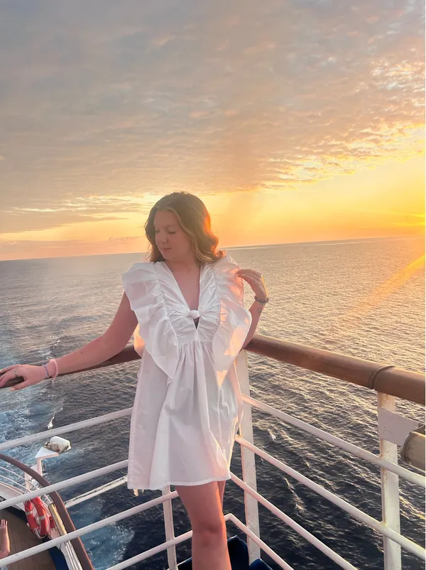 White mini dress - Image 3