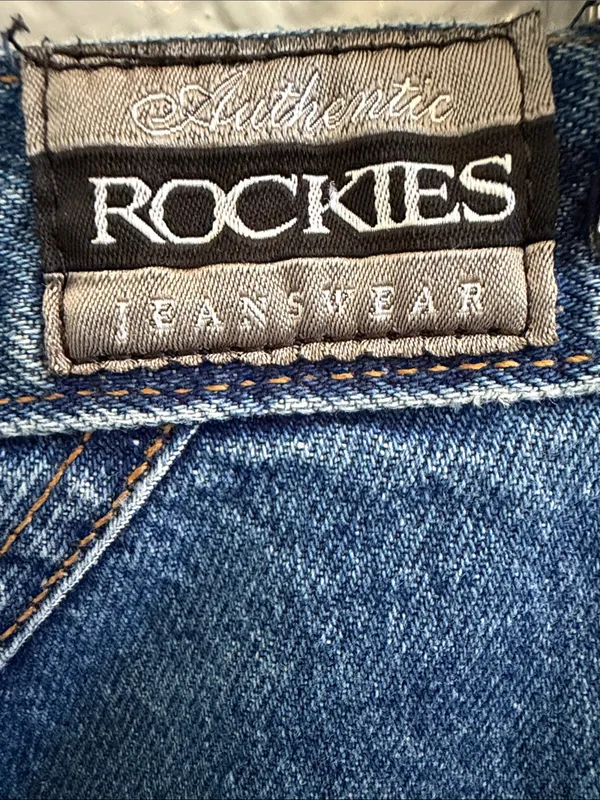 Vintage Rockies Bareback 90s High-Waist Jeans Women’s Size 29 Western Denim - Image 6