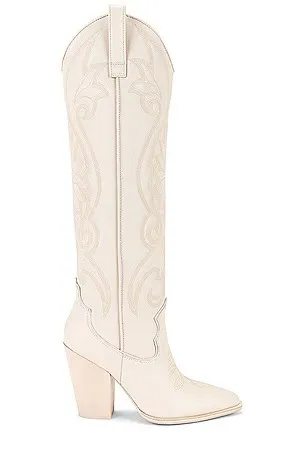 Steve Madden NWT  Lasso Western Boot in bone. Size 7 - Image 6