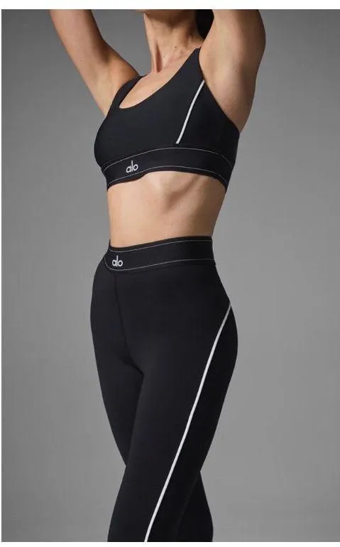 Alo Airlift High-Waist Suit Up Legging Black/White XS - Image 12