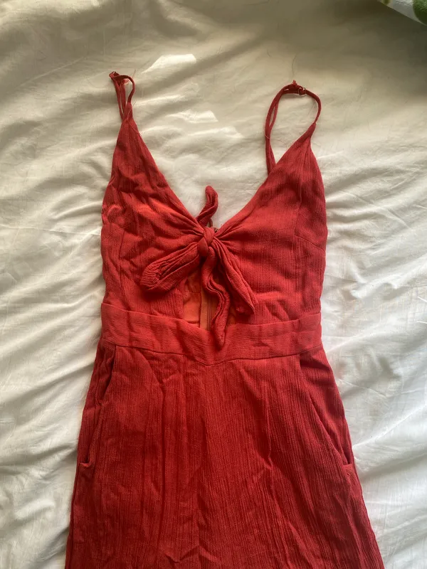 Showpo rust jumpsuit - Image 3