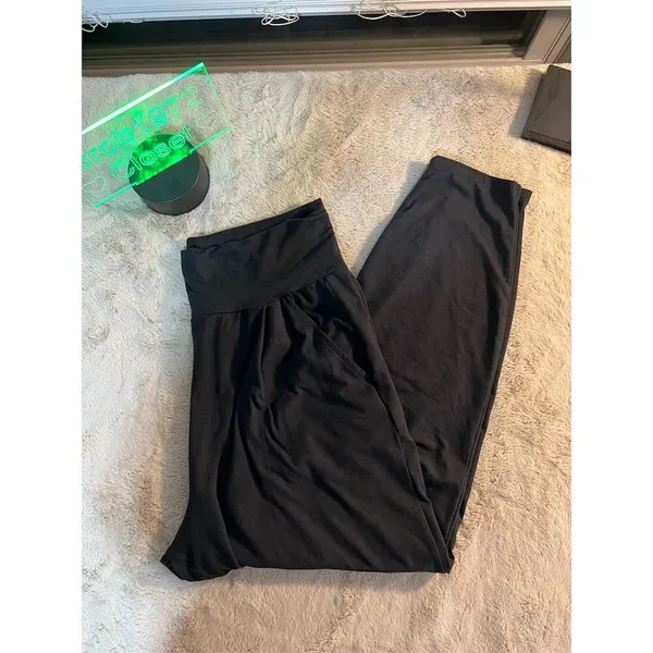 VUORI Women's Jogger Pants Black Size M Casual Elastic Waistband - Image 10