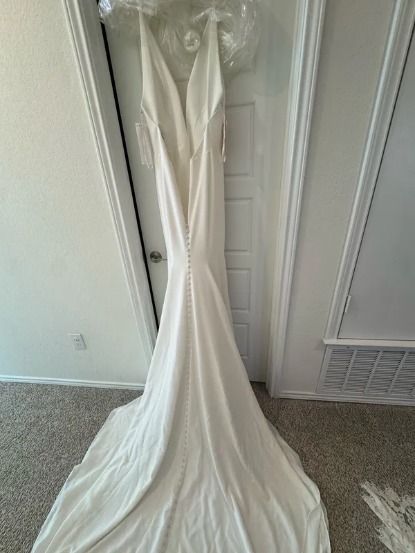 Blush Bridal Wedding dress White Size 10 - Image 7