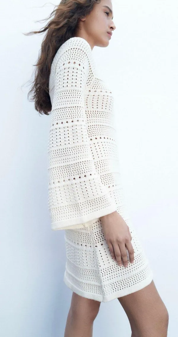 Zara Knit Dress - Image 3