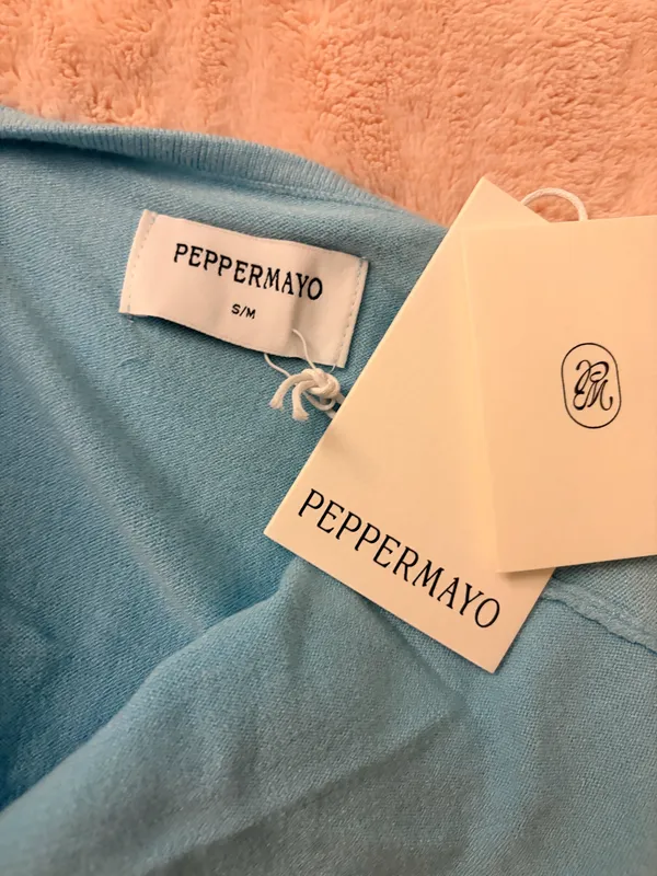 Peppermayo Blue Mini Dress - Image 5