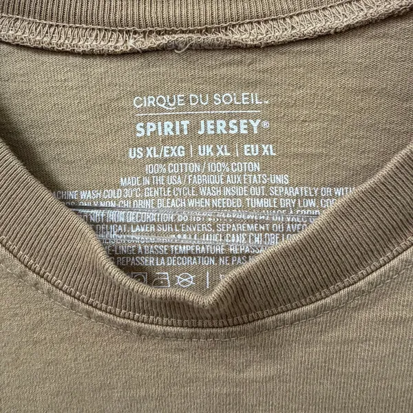Spirit Jersey Queen Bee Cirque Du Soleil Size XL Boxy Fit Cropped Shirt - Image 4
