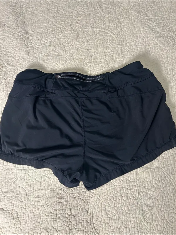 Athleta Black Women's Athletic Shorts with Built-In Liner - Image 3
