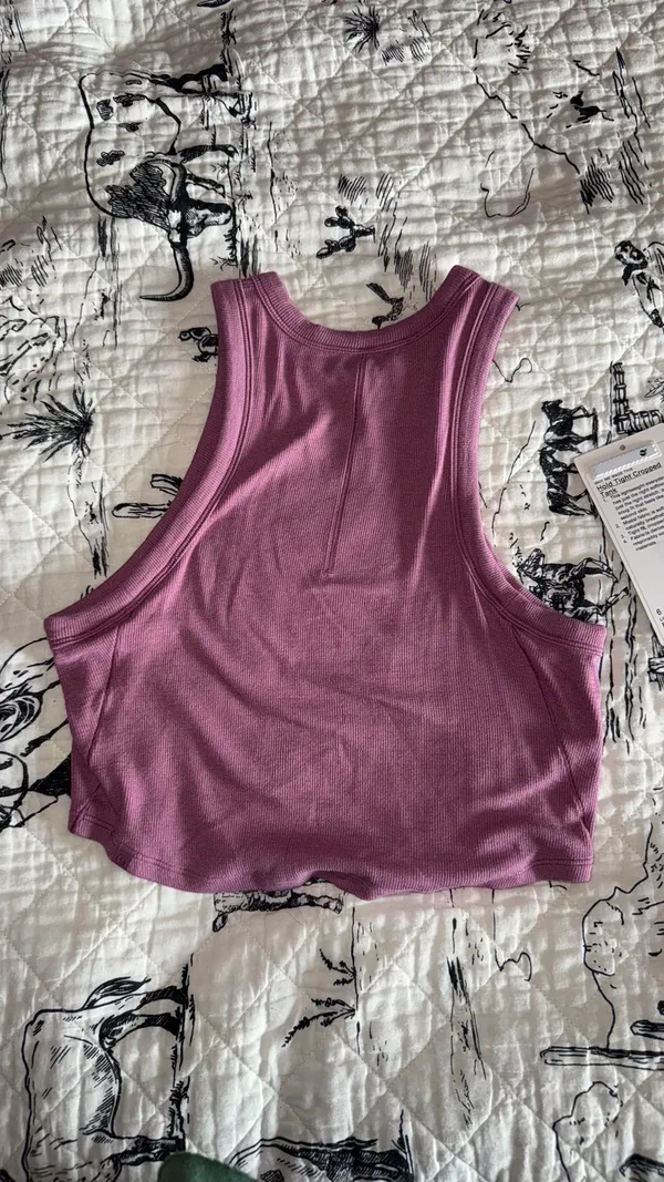 Lululemon Hold Tight Cropped Tank - Image 3