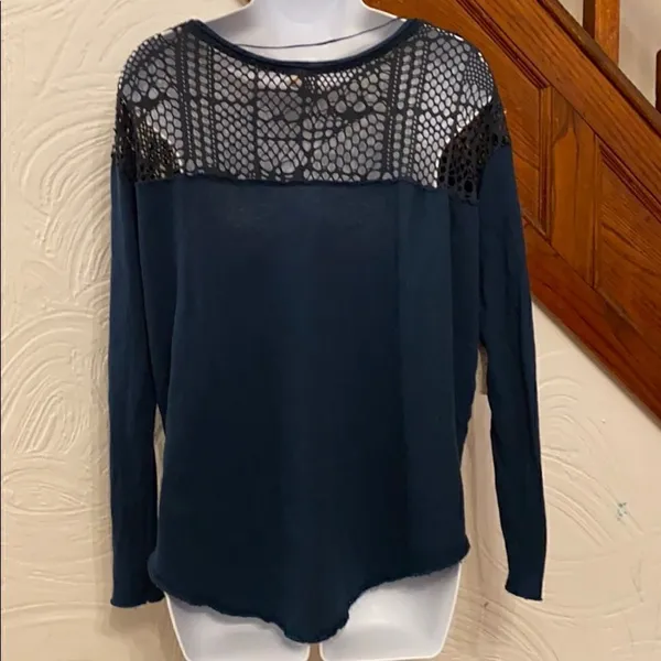 ‎NWT free people top with lace - Image 2