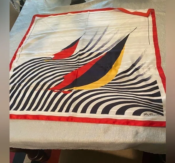 Vintage Jim Renoir Scarf - Image 2