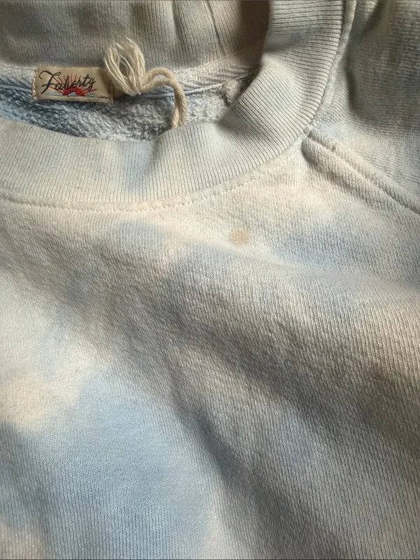 Faherty Bells Tie Dye Crewneck Sweatshirt Size Extra Small - Image 15